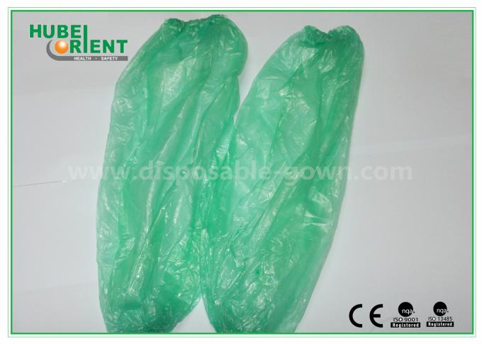 Medical Disposable Arm Sleeves / Custom Waterproof PE Oversleeves For Household