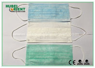 Type IIR Disposable Medical Face Mask With Latex Free Elastic Earloop