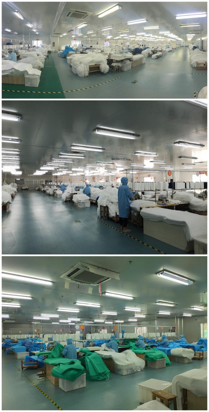 Breathable Waterproof Disposable Tyvek Aprons Polyethylene Apron 43 Gsm