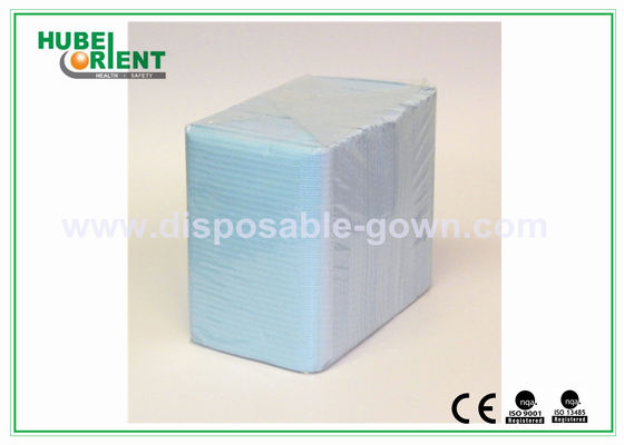 Disposable Dental Bibs Hospital Disposable Products Paper Bibs For Adults , 39*68cm