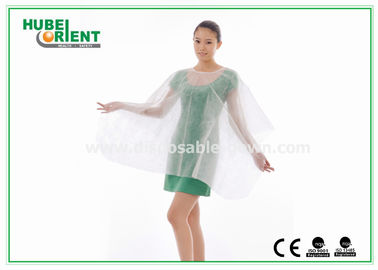 PP Nonwoven Disposable Kimono Robe Colored Hair Salon Barber Cutting Cape
