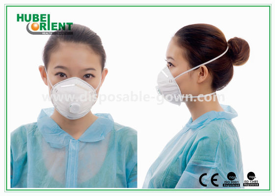 FFP3 Cone Dust Disposable Face Mask , Valve face mask disposable