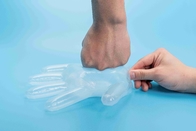 Non Toxic Disposable Transparent LDPE / HDPE Gloves Odorless For Food Preparation