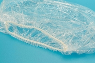 Latex-Free Elastic Disposable PE Plastic Shower Cap For Hotel/Factory/Home