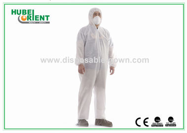 Protective SMS/PP+PE Disposable Adult Use Coverall For Prevent Bacteria And Splash