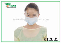 Non-Toxic Yellow Or Other Color PP+PE Disposable Isolation Gowns With Elastic Wrist For Hospital/Factory