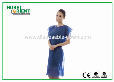 Protective Disposable Medical Patient Gowns/Disposable Exam Gowns 40 - 45 GSM