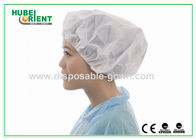 Breathable Medical Use Non-Woven Single Elastic Head Cap Disposable Hospital Use Bouffant Cap
