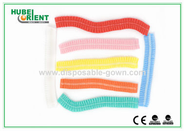 Disposable Medical 25gsm Non Woven Mob Cap With Double Elastic