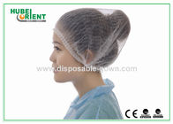 Single Elastic Disposable Surgical Caps / Disposable Head Cap For Hospital , Size Customized