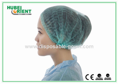 Customized Disposable Head Cap /  Female Surgical Caps For Beauty / Food Industry