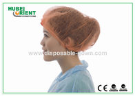 Customized Disposable Head Cap /  Female Surgical Caps For Beauty / Food Industry