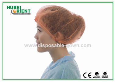 Lightweight Disposable Nonwoven Mob Cap With Double Elastic