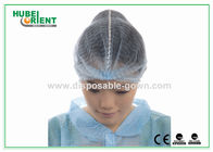 OEM Polypropylene Disposable Head Cap Single / Double Elastic 19" 20”