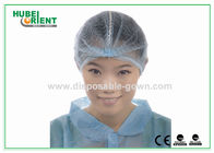 OEM Polypropylene Disposable Head Cap Single / Double Elastic 19" 20”