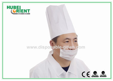 Adjustable Disposable Chef Hat Disposable Surgical Caps PP 50 Gsm