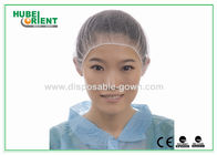Nylon Mesh Disposable Head Cap Round Snood medical hair net with Elastic