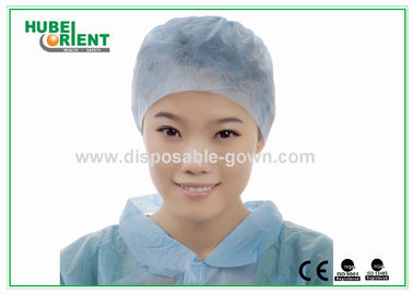 Disposable Medical SMS Anti-Bacterial Waterproof Doctor Cap With Back Elastic Comfortable Non-Woven Head Cap