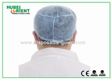 Disposable Medical SMS Anti-Bacterial Waterproof Doctor Cap With Back Elastic Comfortable Non-Woven Head Cap