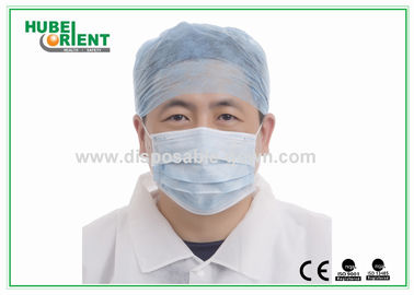 ISO13485 Polypropylene SMS Disposable Doctor Cap With Elasticated Back