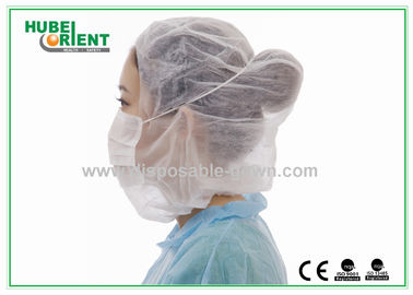 Protective Soft Surgical Disposable Head Cap , Disposable Hair Nets