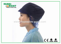 PP Single Snood Cap Disposable Non-woven Head Cap with Peak and Hairnet
