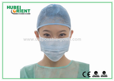 UKCA 3 Ply Disposable Medical Tie On Face Mask 17.5x9.5cm