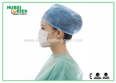 Bacteria Prevention Single Use Nonwoven Face Mask With Earloop