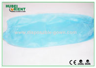 Blue PP +PE Waterproof Disposable Use Arm Sleeves with free size for kitchen/production processing