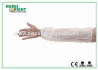 Polypropylene White Disposable Arm Sleeves Comfortable Oil-Proof for food industry