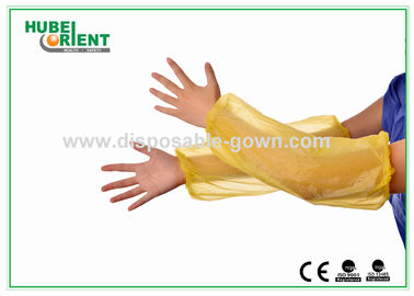 16'' 18'' Single Use PE Oversleeves For Arm Protection waterproof and oil-proof Colorful PE oversleeves