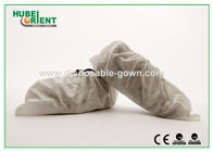 ISO9001 Single Use Nonwoven Shoe Covers With Elastic Rubber Opening