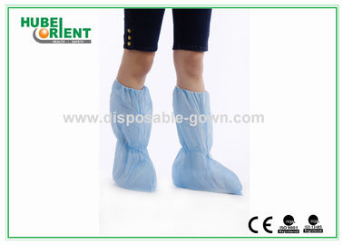 ISO13485 Nonwoven Disposable Boot Cover With Elastic Ankle