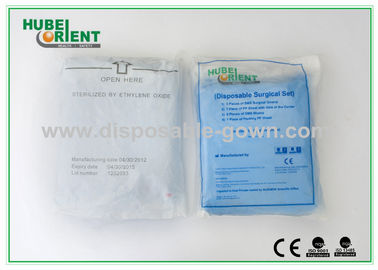 No Excitant Surgical PP Disposable Isolation Gowns With Knitted Wrist