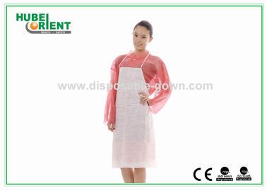 Comfortable Touching Disposable Nonwoven Apron For Restaurant