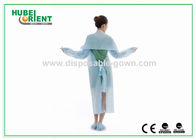 Waterproof Colored Protective Coveralls Disposable With Thumb Loop For Medical Envirnment