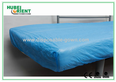 Breathable CPE  Disposable Bed Protectors Hospital Bedding Cover To Prevent Cross Infection