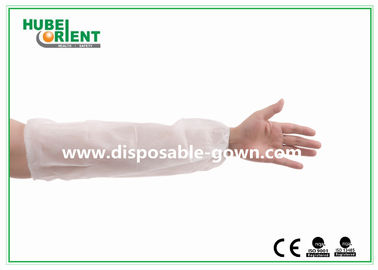 Water Resistance Non Woven Oversleeves Disposable Comfortable PP Oversleeves