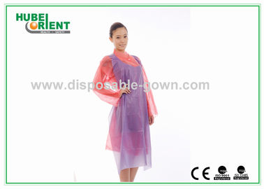 Waterproof Plastic Disposable Aprons/Disposable Kitchen Aprons/single use PVC apron