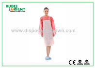 40g/m2 Nonwoven Disposable Sleeveless Apron for Food Processing