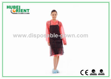 Comfortable Touching Disposable Nonwoven Apron For Restaurant