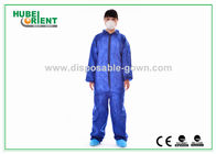 Sanitary Non Irritating 22gsm Disposable SMS Coverall