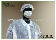 Approved CE MDR Disposable SMS/Tyvek/MP/PP Lab Coat With Velcros Closure Laboratory Use Anti-bacterial Lab Coat