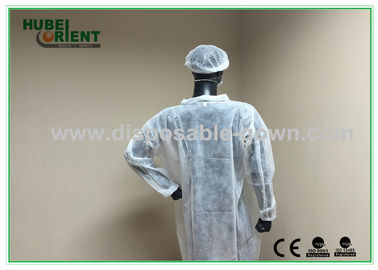 Non-Woven Adult Version/MP Material Disposable Lab Coats Protective Lab Coat