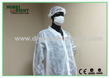 Non-Woven Adult Version/MP Material Disposable Lab Coats Protective Lab Coat