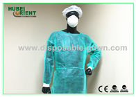 Water Resistance Light-weight PP Disposable Isolation Gowns with Knitted Wrist
