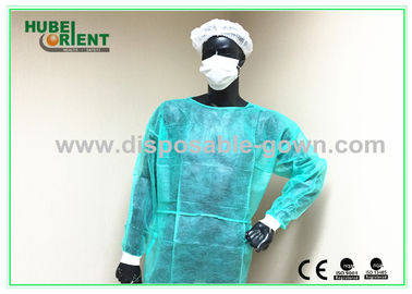 Polypropylene Disposable Isolation Gowns With Long Sleeve Durable use for prevent bacteria