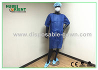 Non Stimulating Nonwoven Disposable Hospital Gowns With Waist Ties