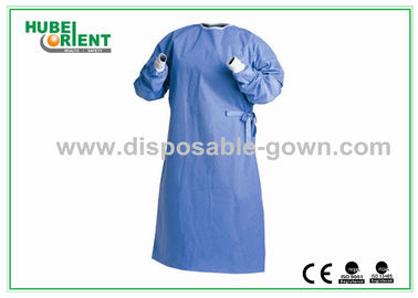 Comfortable Non-woven Disposable Medical Scrubs/Medical Surgical gown for hospital