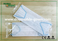 Professional Disposable White Clean Room PU Band Face Mask for Industry